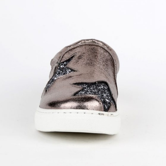 𝙇𝙖𝙨𝙩 Siz 6.5 🖤Pewter Metallic Glittery - Picture 8 of 8